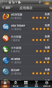 ,应用商店,浏览器,收费软件占56% 乐Phone应用商店介绍