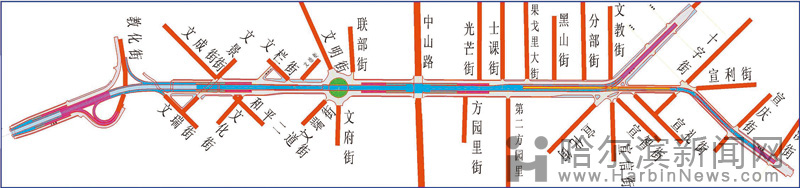 文昌高架桥交通跨入"定向"时代 承担七成车流量