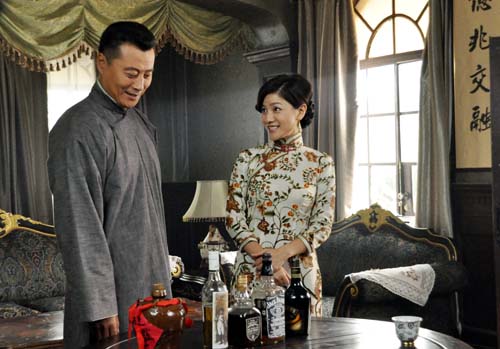 胡可《大酒商》新照曝光 谈沙溢羞涩露幸福(图