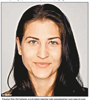 美国女记者为疗伤邀人强暴自己 终不药而愈(图