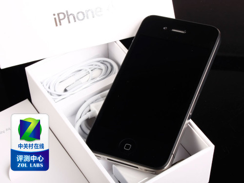 苹果 iPhone 4 黑色 外观图