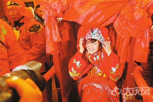 大庆市中式婚礼穿越古代娶娘子