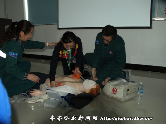 红十字会 120 培训急救员