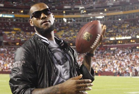 NBA十大橄榄球健将:詹姆斯领衔 阿杜韦德入榜