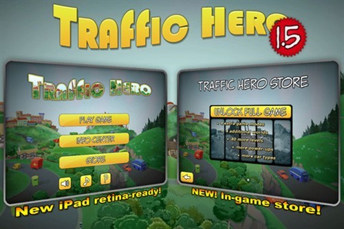 简单又好玩的益智游戏 iphone交通英雄-益智游戏