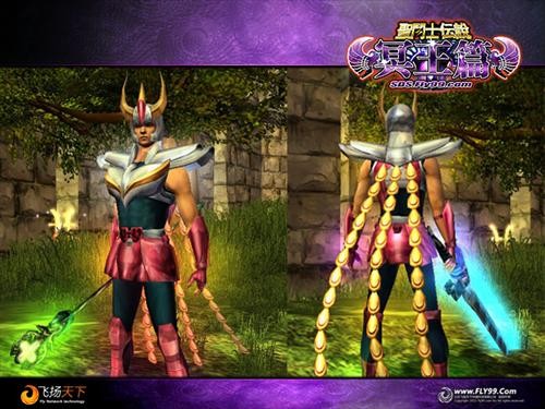 不死鸟归来 圣斗士冥王篇一辉时装首曝-不死鸟