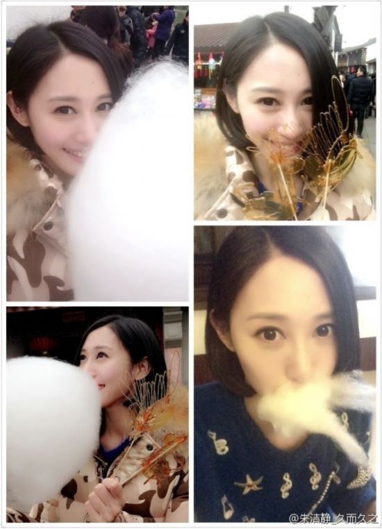 平安女友朱洁静_好声音平安绯闻女友朱洁静海量生活素颜照五