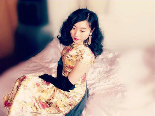 淡定是对旗袍女生最好的尊重-女生,旗袍,大学,-