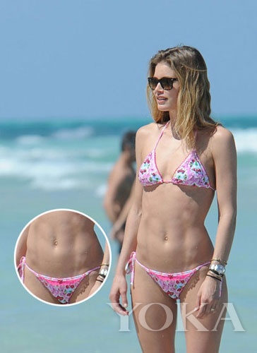 性感新标志 跟女星学练 马甲线 --尚品人生 - 凤凰