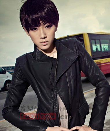 今夏最新女生时尚短发发型