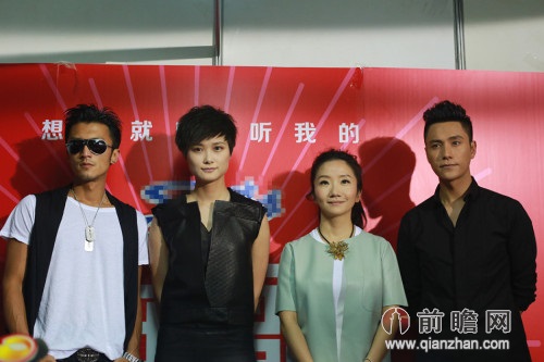快男20强陈坤谢霆锋直播互呛 霆锋调侃陈坤是大便