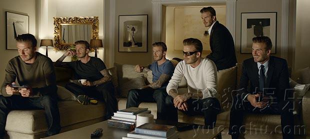 贝克汉姆拍克隆广告片 6大经典造型演型男故事