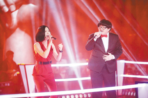 好声音那英组率先开考 姚贝娜对决林育群-姚