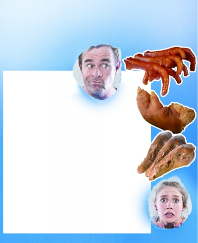 凤爪鸭嘴 头 菜外国网友哭诉 可怕 的中国美食-