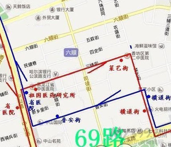 大一学生自制电子公交地图义务为市民导航-