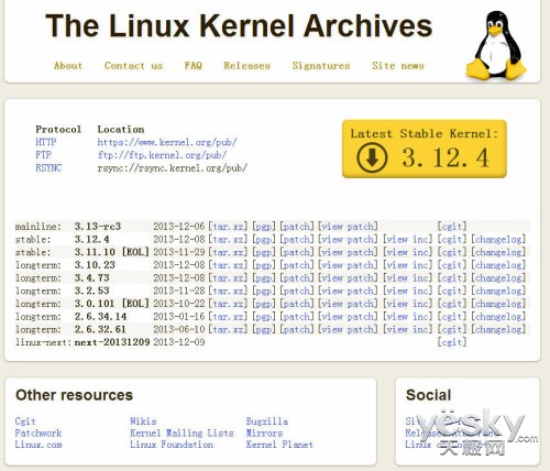 Linux Kernel 3.12内核第四个维护版本发布--东