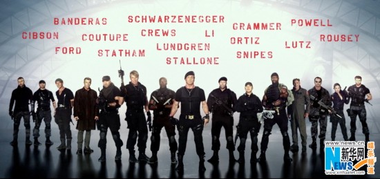 《敢死队3》曝角色预告片 铁血硬汉最后一战