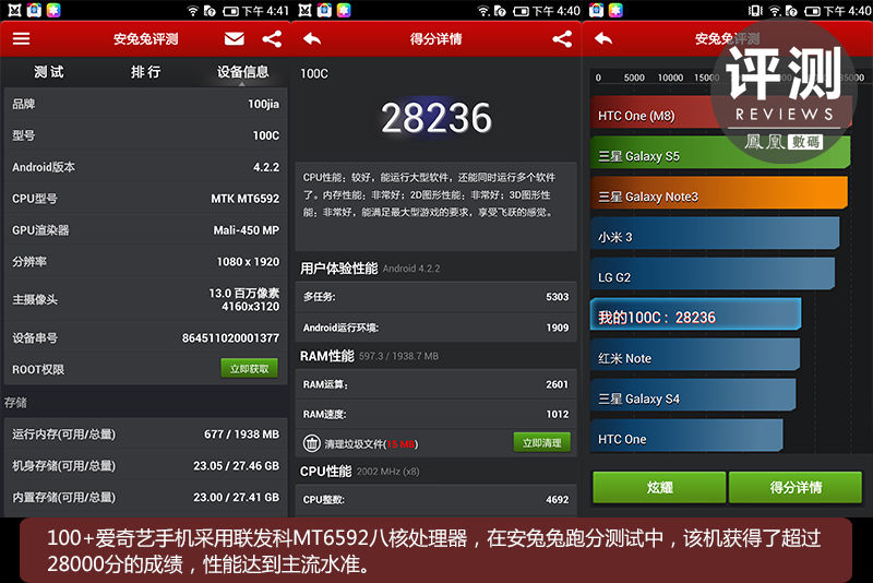 100+爱奇艺手机评测:主打影音 握持手感好