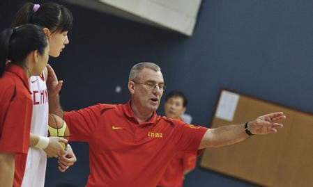 马赫:满意女篮进步幅度 训练计划针对世锦赛劲