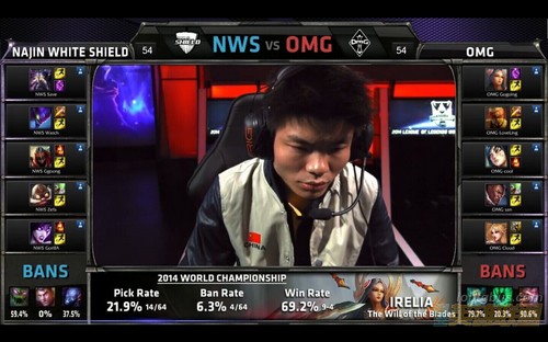 S4总决赛小组赛 NWS VS OMG-S4