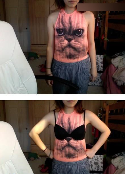 出格!<em>女子</em>湿身<em>搭地铁</em> 仅<em>穿文胸</em>-公共场所|出格