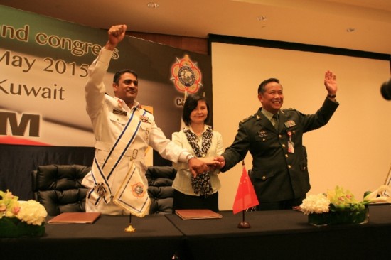 中国成功申办2019年世界军人运动会