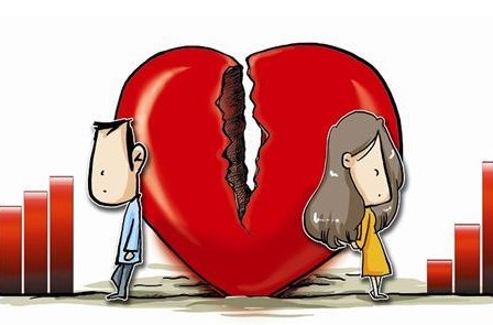 我国离婚率连续12年递增 七年之痒变三年之痒