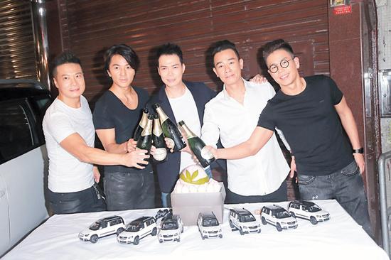 "古惑仔"5人重聚 升级当爸只差郑伊健