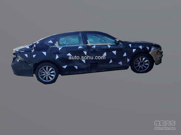 广汽传祺GA4路试谍照曝光 或于下半年发布-广