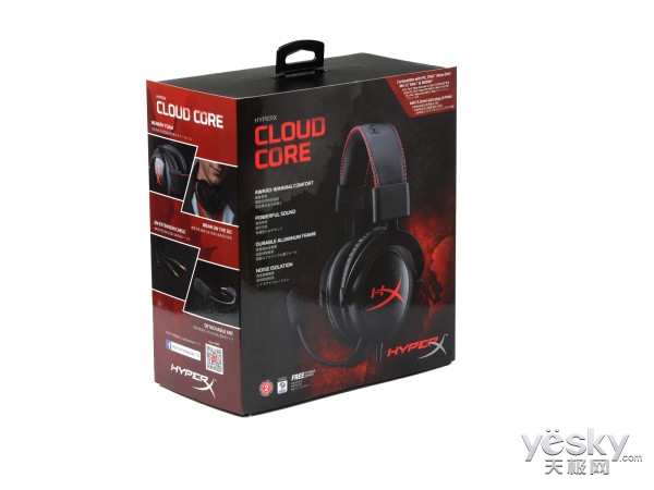 游戏好手 金士顿HyperX Cloud Core耳机评测