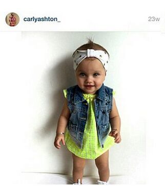 有颜任性!英国 1岁 小 萝莉成 时尚 偶像  代言35个