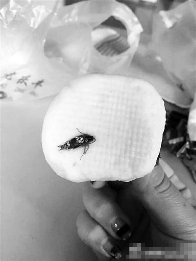  庆丰包子 分别 吃出腻虫 和蟑螂 太恶心了! 组图-