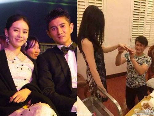 吴奇隆探班刘诗诗露宠溺笑容 女方向其撒娇-吴奇隆