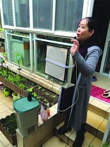 上海女子自制空气净化器抗雾霾成本仅200元-自