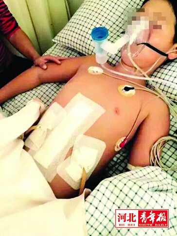 11岁 男孩被打脾脏切除  老师为何下此毒手?-男