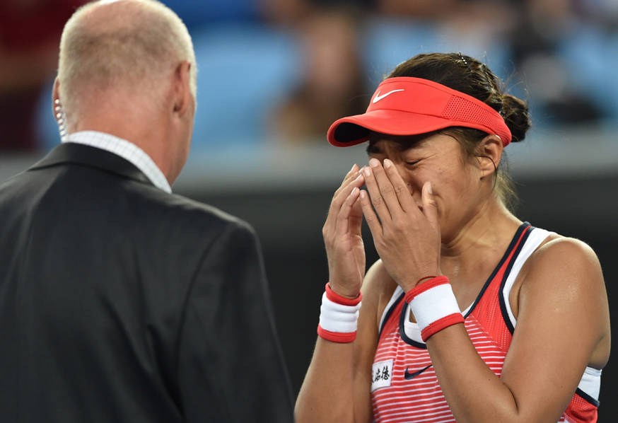 澳网 张帅完胜世界第二 !这声呐喊有多少辛酸-澳