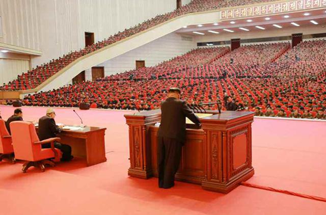 金正恩主持召开党军大会 集中批判党内官僚主