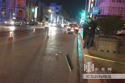 元宵节哈尔滨两环卫工被撞一死一伤 肇事车司