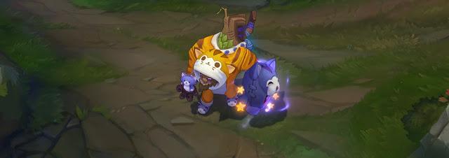 lol史上最恶搞皮肤来袭!德莱文化身大头娃娃-L