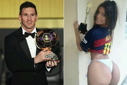  美臀小姐色诱梅西 (组图)搔首弄姿大尺度,梅西女