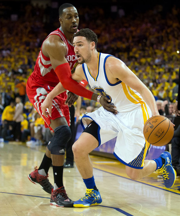 NBA季后赛-汤普森27分 勇士大胜火箭晋级半决