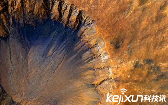 NASA公布火星高清地貌图 火星地标高清结构曝光
