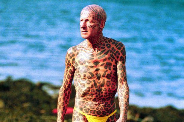 豹人离世 花5万纹全身似美洲豹-美洲豹|豹人