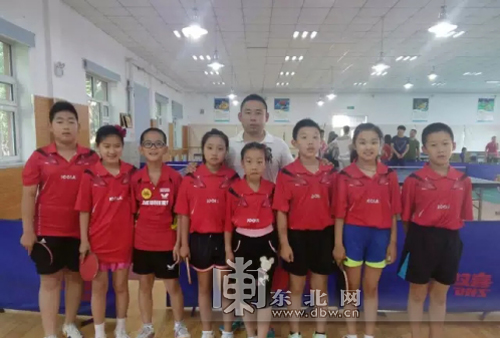 金昌公司在南岗区乒赛场上展小学-铁岭小学,南五小学铁岭第风采图片