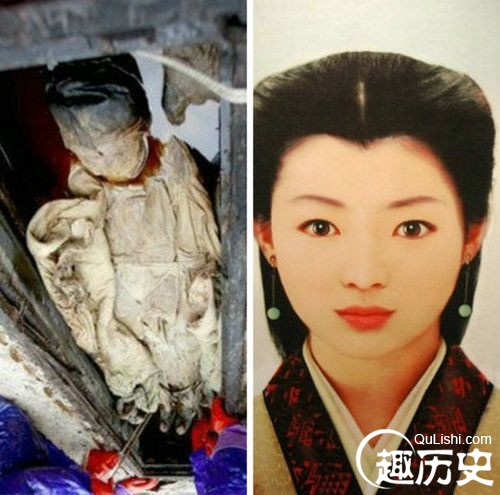 中国十大千年古尸复原照 康熙曹操香妃都长啥样?
