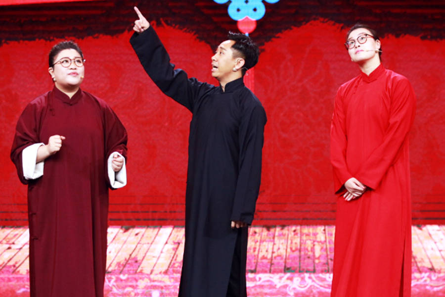 园慧跨界说相声 90后 洪荒少女 唱40年代歌曲-