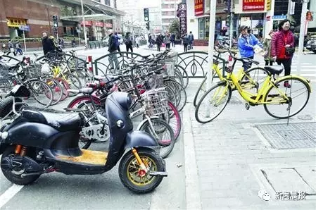 上海某区建共享单车 黑榜 或影响失信者买房贷