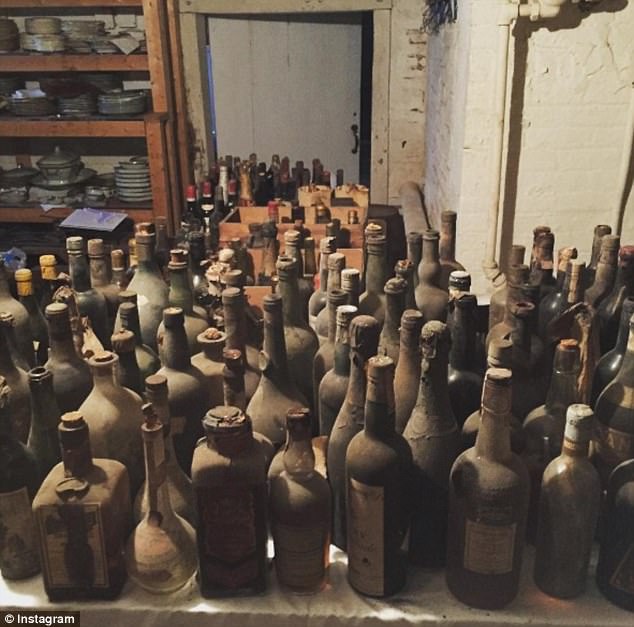 美国一博物馆修缮酒窖时发现200年前藏酒