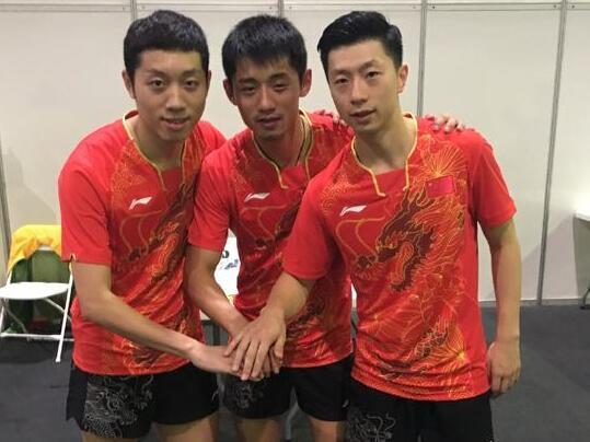 马龙张继科樊振东许昕将战全运会李晓霞缺席