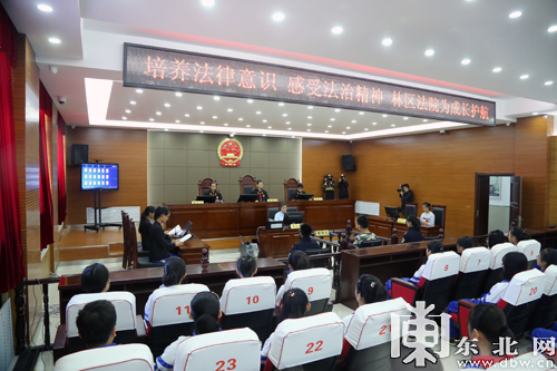 黑龙江省林区中级人民法院举行开放日活动 实